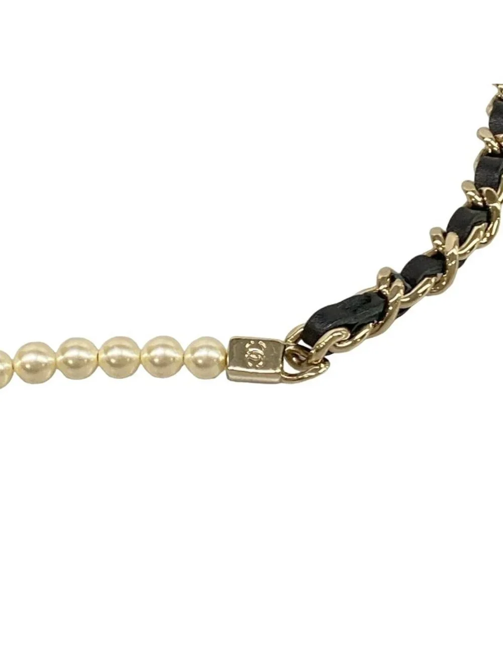 Chanel Wallet Quilted Black Chain Leather Shoulder Bag